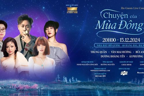 Nhiều giọng ca góp mặt trong live Concert 'Chuyện của mùa đông'