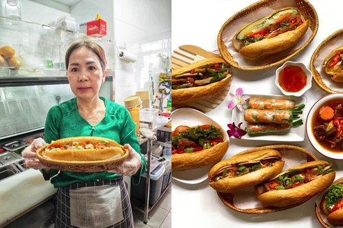 Khách chờ hàng giờ tại tiệm bánh mì Việt 'nổi như cồn' ở Singapore