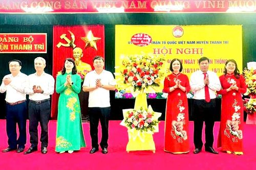 Huyện Thanh Trì: gặp mặt kỷ niệm 94 năm Ngày truyền thống MTTQ Việt Nam