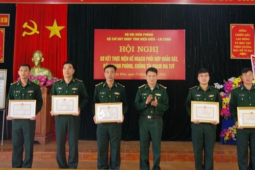 Bộ đội Biên phòng Điện Biên và Lai Châu phối hợp phòng, chống tội phạm ma túy