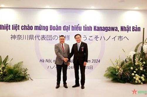 Thắt chặt tình hữu nghị, hợp tác giữa Hà Nội với tỉnh Kanagawa (Nhật Bản)