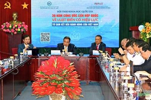 Hội thảo khoa học 30 năm gia nhập và thực hiện Công ước Liên hợp quốc về Luật Biển năm 1982 của Việt Nam