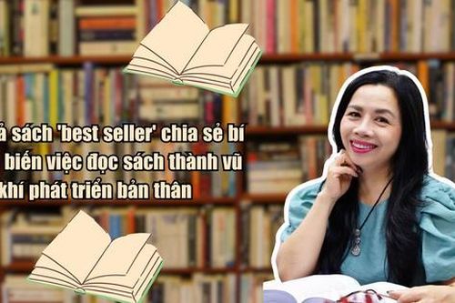 Tác giả sách 'best seller' chia sẻ bí kíp hô biến việc đọc sách thành vũ khí phát triển bản thân
