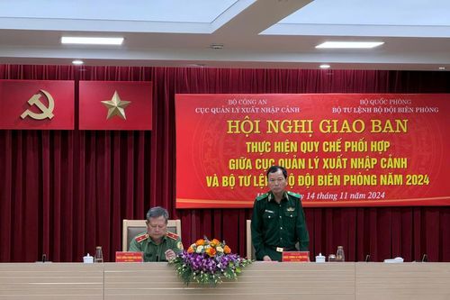 Hội nghị giao ban thực hiện Quy chế phối hợp trong công tác quản lý, kiểm soát xuất nhập cảnh