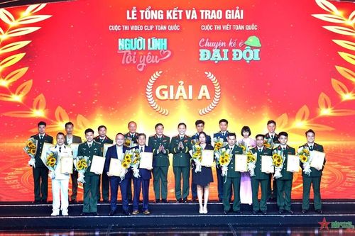 160 tác phẩm đạt giải cuộc thi video và viết về người chiến sĩ Việt Nam