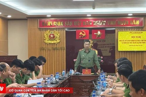 Thanh Hóa: Bắt, vận động đầu thú 27 đối tượng truy nã