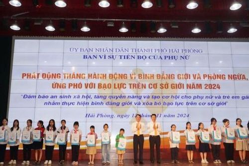 Hải Phòng phát động tháng hành động vì bình đẳng giới và phòng ngừa, ứng phó bạo lực trên cơ sở giới