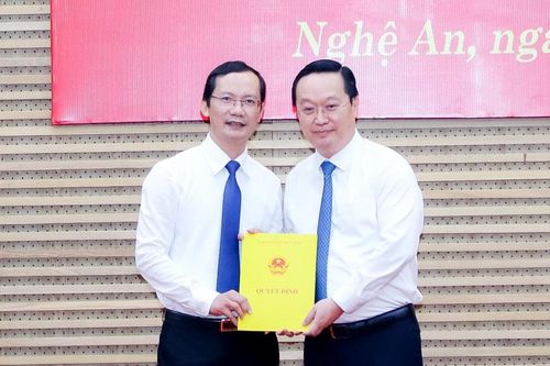 Đồng chí Nguyễn Mạnh Cường được bổ nhiệm giữ chức Phó Giám đốc Sở Tư pháp