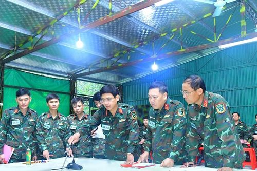 Bộ Chỉ huy Quân sự tỉnh hoàn thành xuất sắc nhiệm vụ diễn tập chỉ huy - tham mưu 1 bên 2 cấp năm 2024