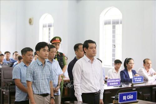 Tuyên án các bị cáo vụ sụt, trượt tại dự án hạ tầng Khu công nghiệp Nhân Cơ
