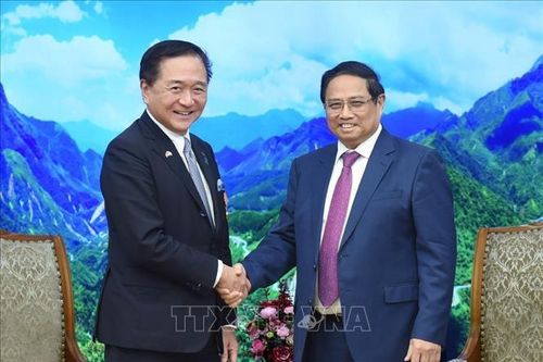 Thủ tướng Phạm Minh Chính tiếp Thống đốc tỉnh Kanagawa (Nhật Bản)