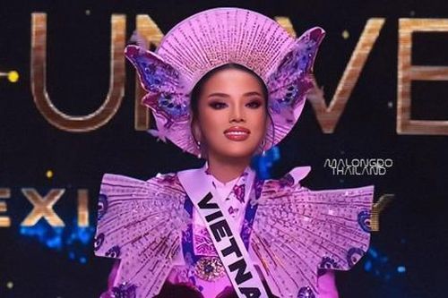 Hoa hậu Kỳ Duyên 'bung skill' trình diễn ấn tượng tại đêm thi National Costume