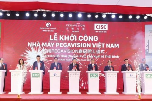 Loạt dự án trăm triệu USD 'tọa' tại khu công nghiệp tỉnh Thái Bình