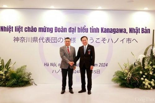 Thắt chặt tình hữu nghị, hợp tác giữa Hà Nội với tỉnh Kanagawa (Nhật Bản)