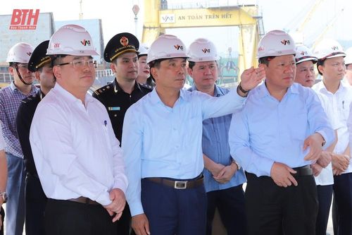 Bí thư Tỉnh ủy Nguyễn Doãn Anh thăm và làm việc tại Khu kinh tế Nghi Sơn