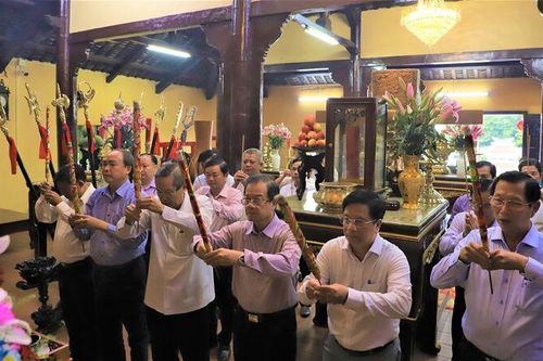 Tri ân bậc tiền nhân khai hoang, mở cõi