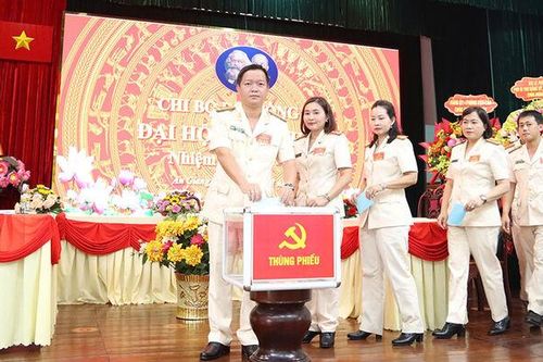 Đại hội điểm Chi bộ Đội tổng hợp thuộc Đảng ủy Phòng Hậu cần