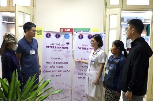 Điện Biên hưởng ứng Ngày Thế giới vì trẻ sinh non