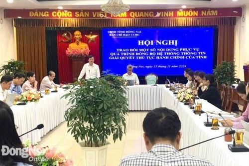 Khẩn trương phối hợp triển khai vận hành hệ thống thông tin giải quyết thủ tục hành chính mới cho Đồng Nai