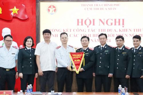 Cụm thi đua số IV - Thanh tra các tỉnh biên giới miền núi phía Bắc tổng kết công tác thi đua, khen thưởng