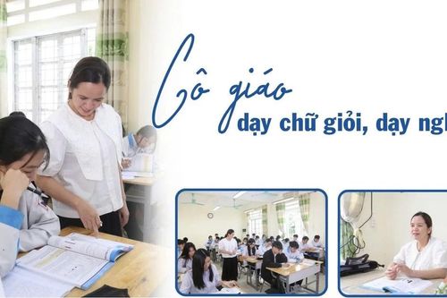 Cô giáo dạy chữ giỏi, dạy nghề tốt