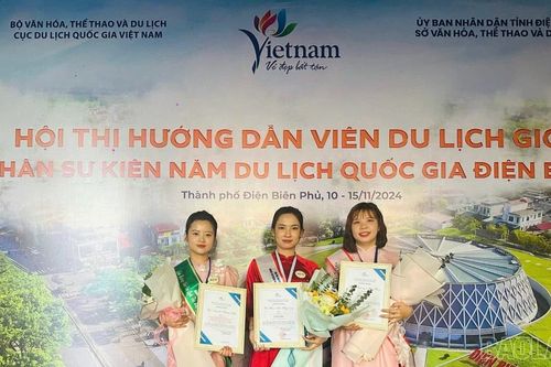 Lào Cai đoạt 5 giải tại Hội thi Hướng dẫn viên du lịch giỏi