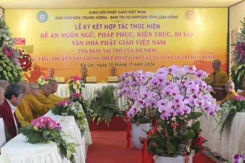 Ký kết hợp tác thực hiện 4 đề án bảo tồn và phát huy các giá trị văn hóa Phật giáo