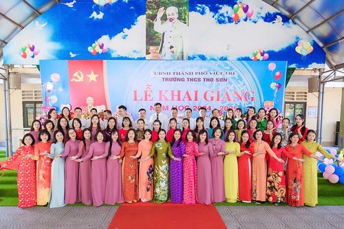 Trường THCS Thọ Sơn: Tự hào 30 năm trao tri thức, dựng tương lai