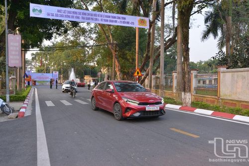 Đưa vào sử dụng tuyến đường Dốc Võng - Trại giam Phú Sơn 4 - Vô Tranh