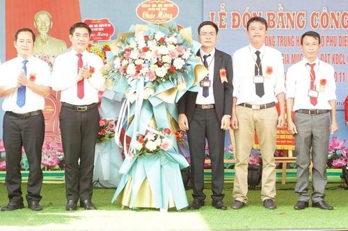 Phú vang nâng tổng số 51/55 trường đạt chuẩn quốc gia