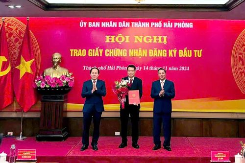 Công ty Cổ phần DAP - VINACHEM nhận giấy chứng nhận đăng ký đầu tư dự án