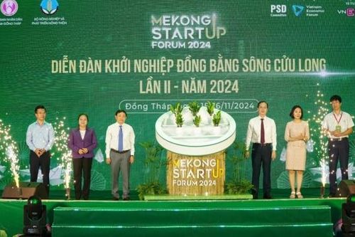 Khai mạc Diễn đàn Khởi nghiệp Đồng bằng sông Cửu Long - Lần II năm 2024