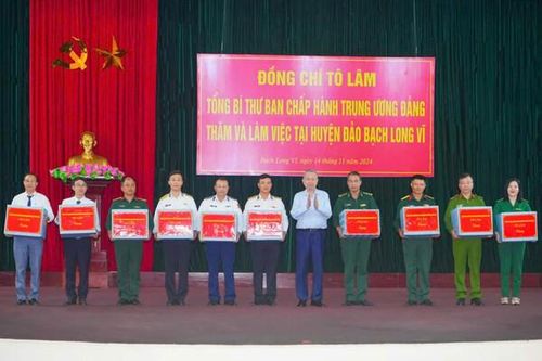 Tổng Bí thư Tô Lâm: Đưa Bạch Long Vĩ (Hải Phòng) thành pháo đài bảo vệ vùng biển, vùng trời Tổ quốc