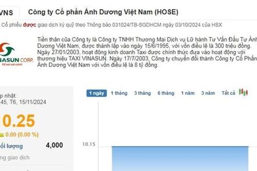 Cổ phiếu Vinasun chao đảo ngày cổ đông Tael Two Partners rút lui hoàn toàn