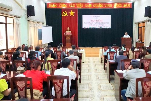 70 học viên được tuyên truyền phát triển tổ hợp tác, hợp tác xã