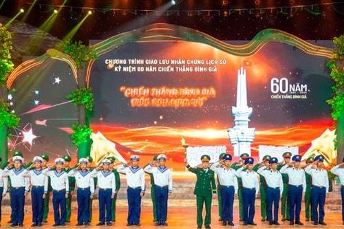 Giao lưu nhân chứng lịch sử kỷ niệm 60 năm Chiến thắng Bình Giã