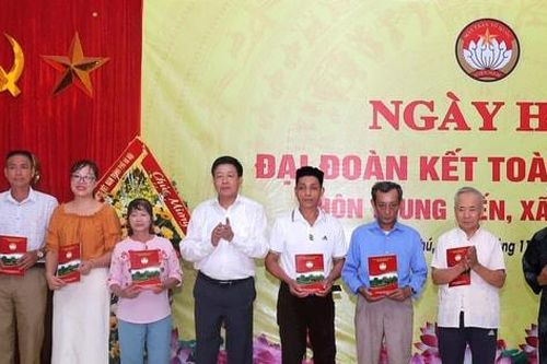 Tưng bừng Ngày hội Đại đoàn kết toàn dân tộc ở Chương Mỹ