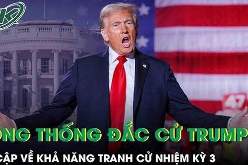 Tổng thống đắc cử Donald Trump bất ngờ đề cập về kịch bản tranh cử nhiệm kỳ 3