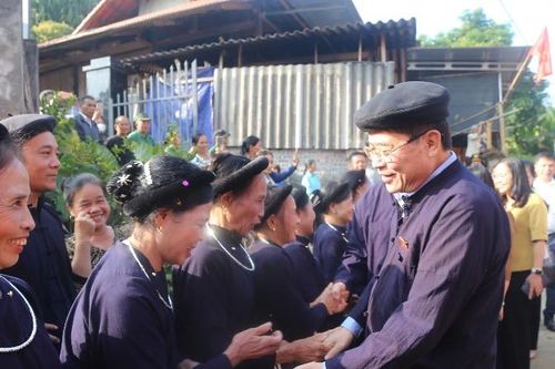 Phó Chủ tịch Quốc hội Nguyễn Đức Hải dự Ngày hội Đại đoàn kết tại Bắc Kạn