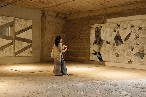 Triển lãm Tường Biển của họa sĩ Văn Ngọc