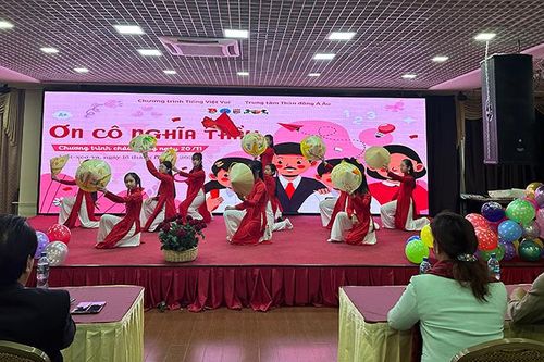 Chương trình tri ân thầy cô giáo dạy tiếng Việt ở Liên bang Nga