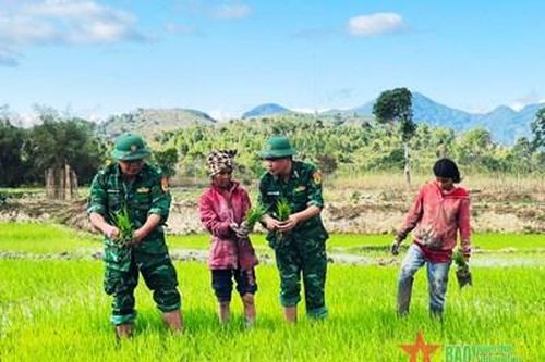 Gieo mùa ấm no nơi biên cương