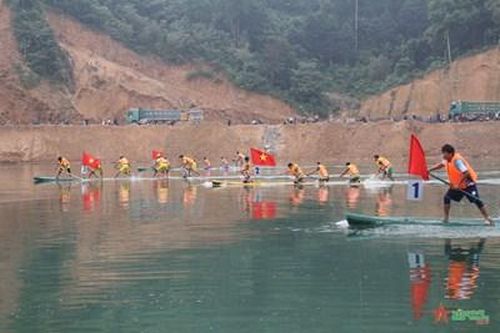 Sôi nổi Lễ hội đua mảng huyện Bắc Mê năm 2024