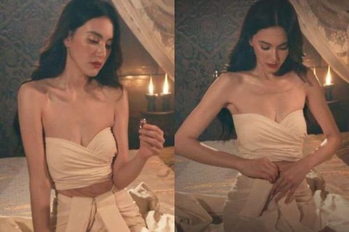 Vẻ gợi cảm của nữ diễn viên có cảnh 'thị tẩm' gây sốt