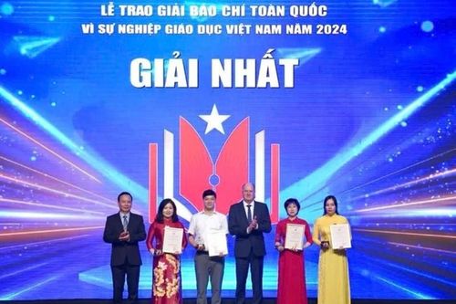 Sáng nay trao giải 'Vì sự nghiệp giáo dục Việt Nam' 2024