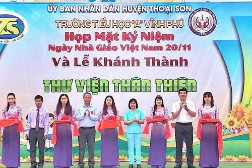 An Giang xây dựng Thư viện thân thiện phát triển văn hóa đọc trong trường học