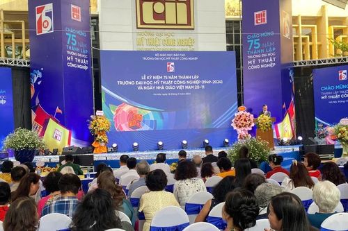 Trường Đại học Mỹ thuật Công nghiệp tổ chức Lễ Kỷ niệm 75 năm ngày thành lập