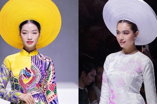 Lời ca 'Dạ cổ Hoài lang' vang vọng trên áo dài cưới của NTK Thủy Nguyễn