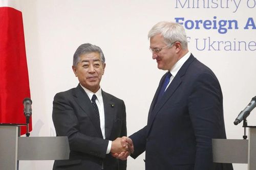 Nhật Bản-Ukraine nhất trí khởi động đối thoại an ninh cấp cao