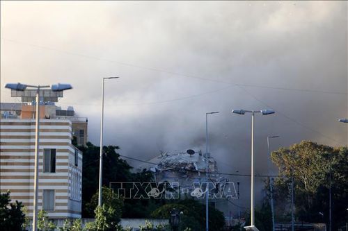 Israel hoàn tất đợt không kích thứ ba vào vùng ngoại ô thủ đô của Liban